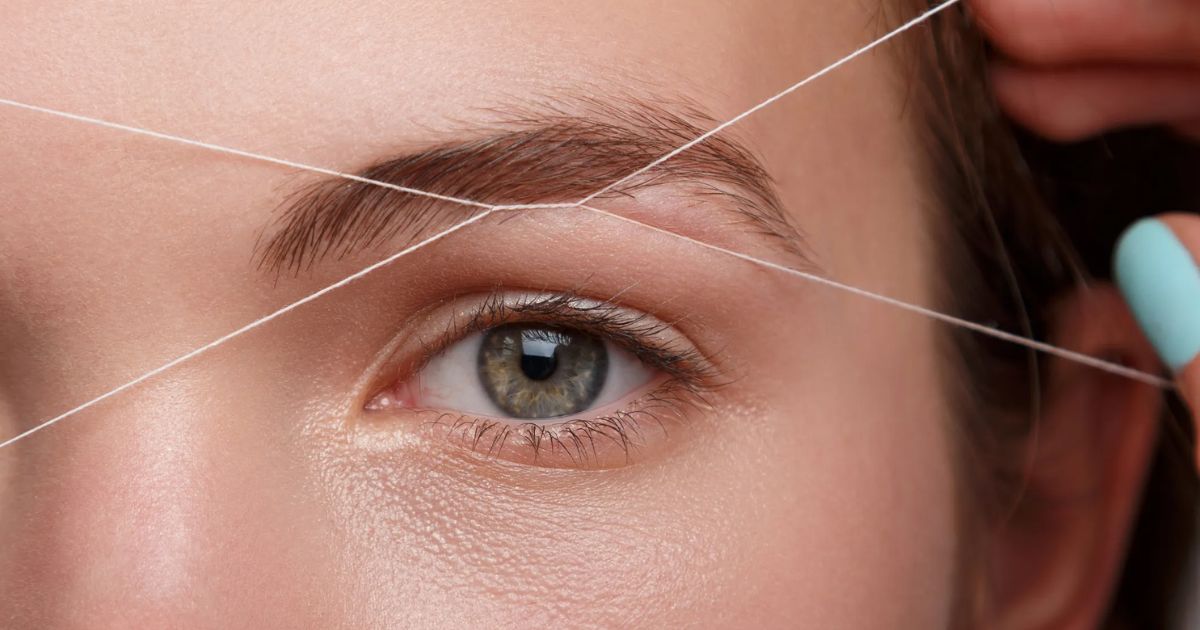 What is Eyebrow Threading